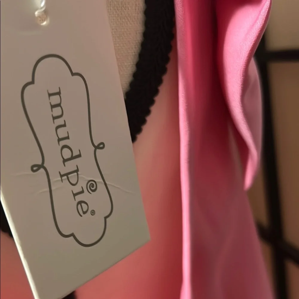 Mud Pie Pink Ruffled Sleeveless Midi Sundress - Picture 2 of 12